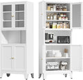 Metal Kitchen Pantry Cabinet, Freestanding Cupboards by Unknown
