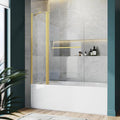 Bathroom Shower Glass Door, Tub Shower Glass Door 43”*58” Screen Panel Tempered by SHOWERBATHTUBDOORSDEVELOPER