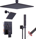 VANFOXLE Shower Faucet Set Oil Rubbed Bronze Shower System, Push Button by VANFOXLE