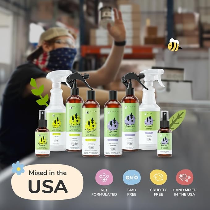 kin+kind Flea and Tick Shampoo for Dogs & Cats Vet Formulated - Image 8