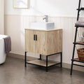 UEV 24" Bathroom Vanity, Oak Color Bathroom Vanity Set by YourHomeExcellentVendor