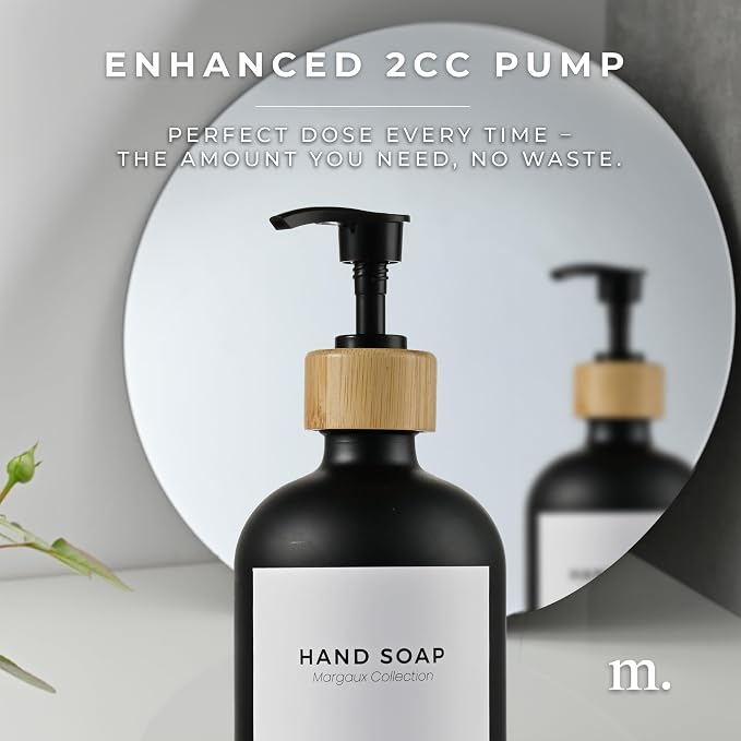 MaisoNovo Glass Hand Soap Dispenser | Dish Soap Dispenser - Image 5