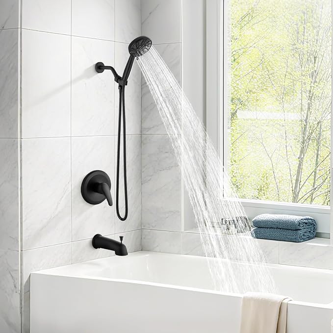 gotonovo Bathroom Shower Head Kit High Pressure Combo System Shower Faucet 6 - Image 6