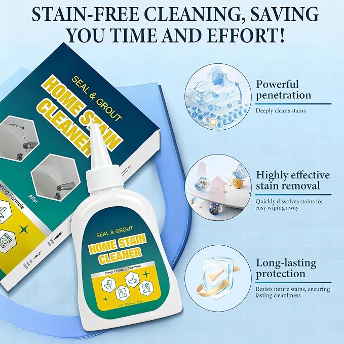 Deep Cleaning Gel – Home Stain Cleaner Gel, Washing Machine Grout Cleaner - Image 2