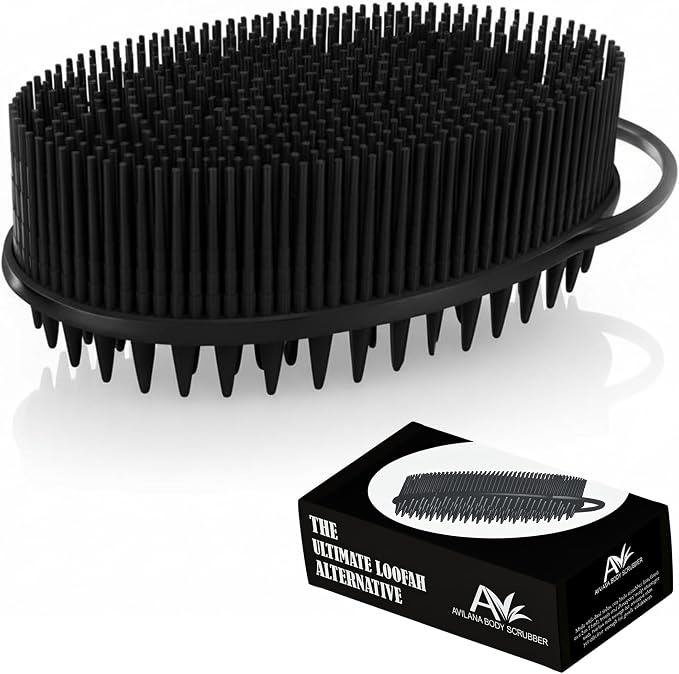 Scalp Massager Shampoo Brush Silicone by Avilana