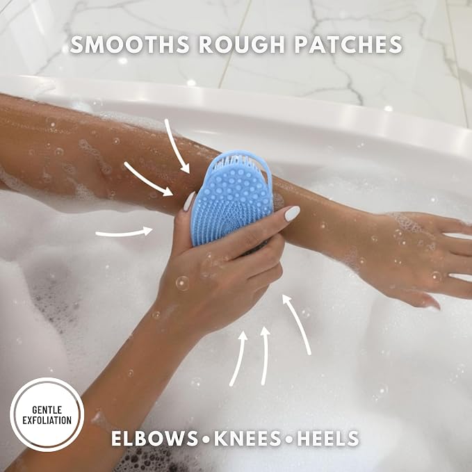 Silver Infused Exfoliating Body Scrubber - Image 2