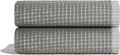 ONSEN Terry Cotton Waffle Hand Towel Set – 2 Pack Luxury Cotton Hand Towels by ONSEN