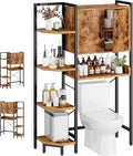 K2 Heavy Duty 7-Tier Over The Toilet Storage Cabinet（With Magnetic Doors & by Roxibelt