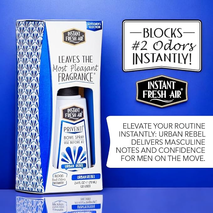 Signature PRIVENTI for Men Toilet Spray Urban Rebel Scent Bathroom Spray - Image 2