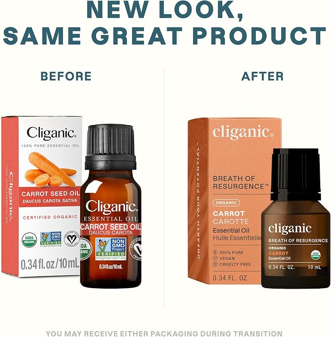 Cliganic Carrot Seed Essential Oil, 100% Pure Natural - Image 2