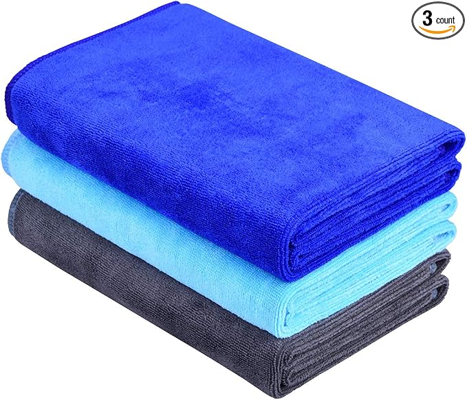 HOPESHINE Gyms Towels for Men & Women Microfiber Exercise Fitness Home by HOPESHINE