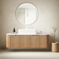 48" Bathroom Vanity with Sink, Floating Plywood Bathroom Vanities with by Unknown