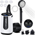 Portable Shower for Camping, 10000mAh Rechargeable Camping Shower by Spopal
