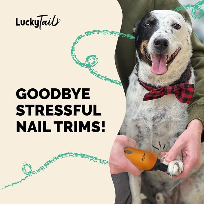 LUCKY TAIL Pet Nail Grinder for Dogs and Cats - Image 2
