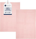 Casa Lino 100% Cotton Bath Mat Set of 2 by CASALINO