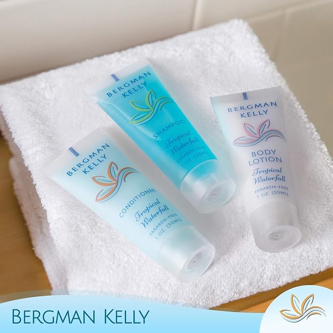 Bergman Kelly - Hotel Toiletries Bundle - Tropical Waterfall, 1 oz each - Image 8