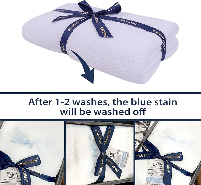 Everplush Diamond Collection Extra Large Bath Sheet Towel – 1 PK, Super Soft & - Image 4