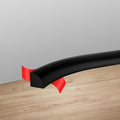 236Inch Flexible Quarter Round Molding Trim, Countertop by AxPower