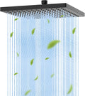 Hibbent Thickness Metal Rain Shower Head, 10 Inch High Pressure Rainfall Shower by Hibbent