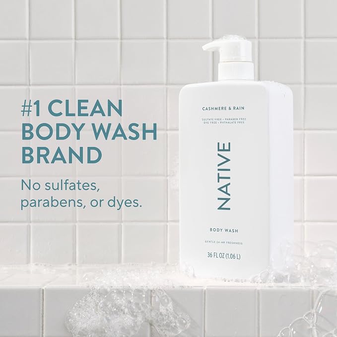 Native Sulfate Free Body Wash Contains Naturally Derived Ingredients | - Image 2