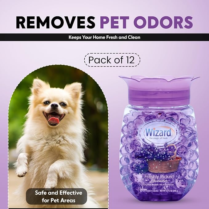 12 WIZARD Odor Eliminator Gel Beads - 12 oz - Image 6