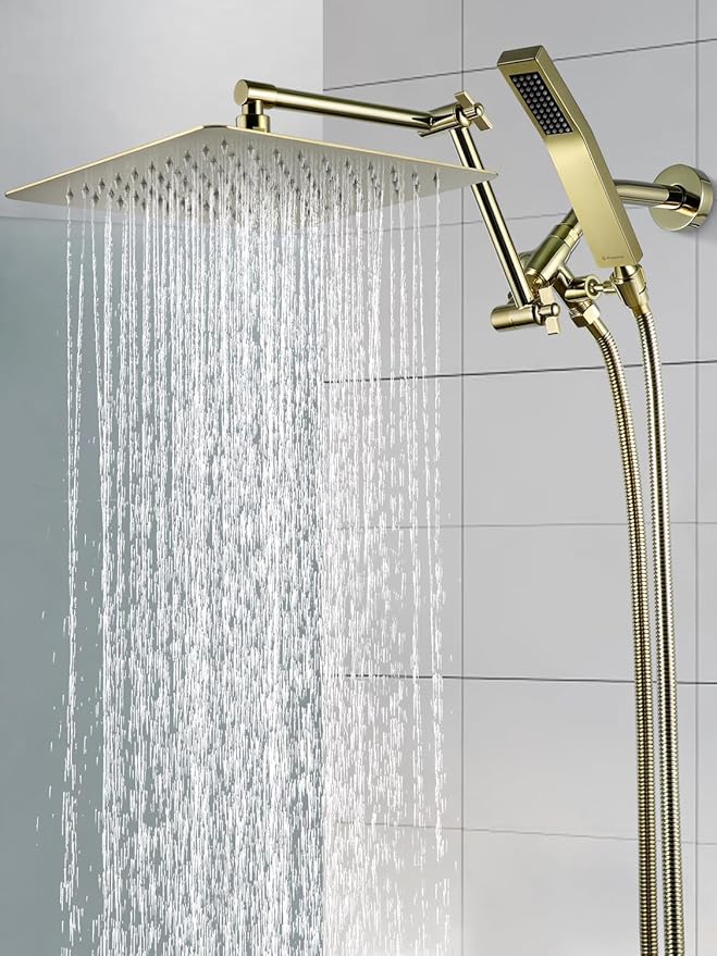 G-Promise All Metal 10 Inches Rainfall Shower Head - Image 2