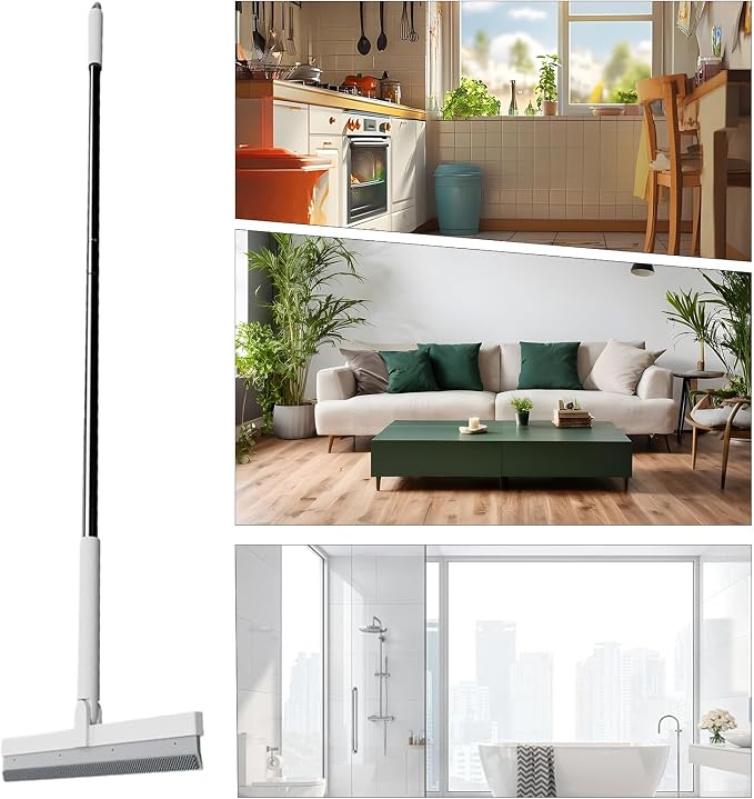 Magic Broom- Floor Squeegee Scrubber | Convenient Household Cleaning Broom - Image 5