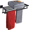 KOKOSIRI Bath Towel Rack with Double Towel Bars Bathroom Towel Shelf 20 Inch by KOKOSIRI