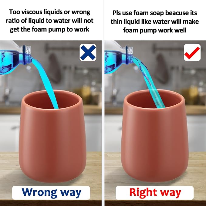 Soap Foaming Dispenser Ceramic - Image 6