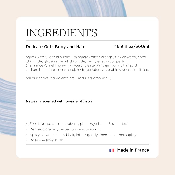 MINOIS PARIS Baby Wash and Shampoo | Gentle Baby Body and Hair Wash - Image 8