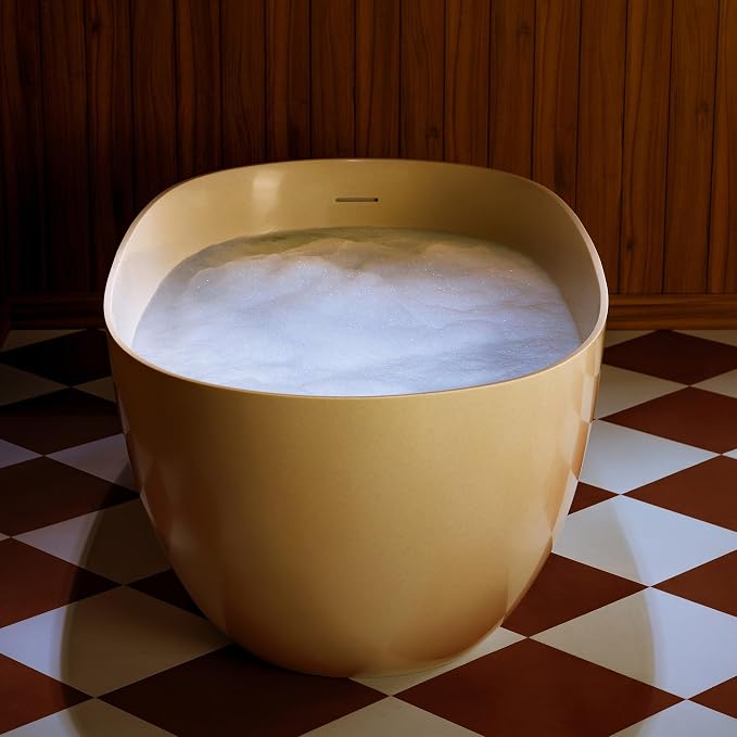 WOODBRIDGE 61-1/4" L x 30-3/4" W Stone Resin Luxury Contemporary Solid Surface - Image 13