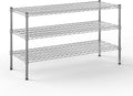 18" Deep x 48" Wide x 27" Height Wire Shelving Kit | 3-Tier | NSF Commercial by Regal+Altair