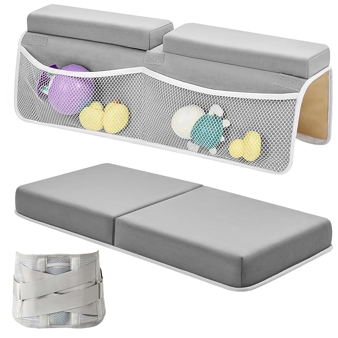 IFNOW Baby Bath Kneeler and Elbow Rest Pad Set- 26'' Extra Long and 2.4'' Thick- by IFNOW