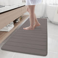 Buganda Memory Foam Bath Mat, Ultra Soft and Non-Slip Bathroom Rugs, Water by Buganda