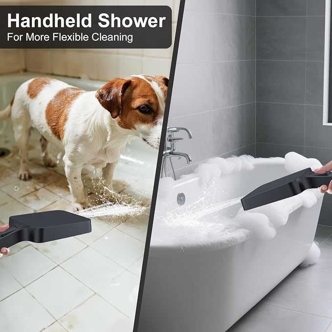 Thermostatic Shower System 13-Inch Rainfall Shower Head - Image 7