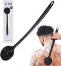 ARK Silicone Scrubber for Shower, 17 in Lengthened Long Handle Body Brush by Unknown