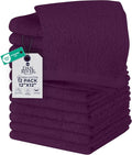 DAN RIVER 12 Pack Wash Cloths for Showering by DanRiver