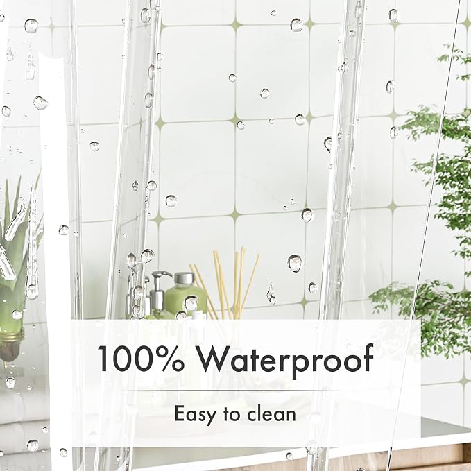 Amazer Shower Stall Curtain Liner 48x72 - Image 4