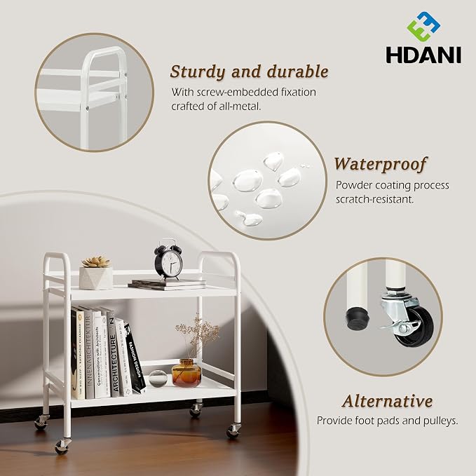 HDANI 2 Tier Under Desk Printer Stand - Image 8