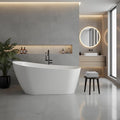 Freestanding Bathtubs 67 inch Acrylic Free Standing Bath Tub, Freestanding Tub by GarveeLife