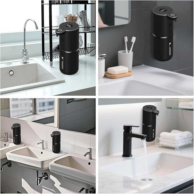 Automatic Foaming Soap Dispenser Touchless, USB Rechargeable Smart Hand Soap - Image 7