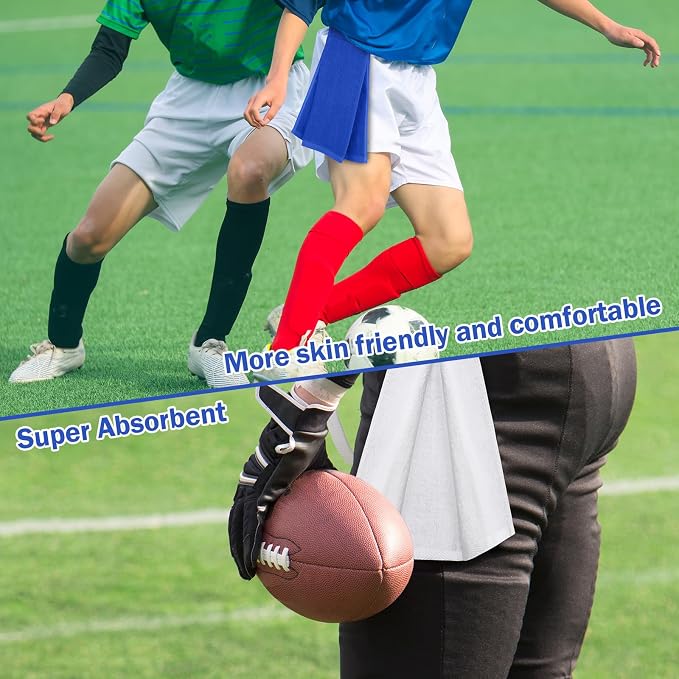 Shimeyao 2 Pcs Cotton Sports Football Towel - Image 4