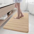 Buganda Memory Foam Bath Mat, Ultra Soft and Non-Slip Bathroom Rugs, Water by Buganda