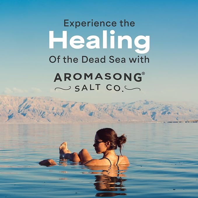 Aromasong Raw Magnesium Flakes for Bath + Dead Sea Salt for Soaking - 5 Lb - Image 5