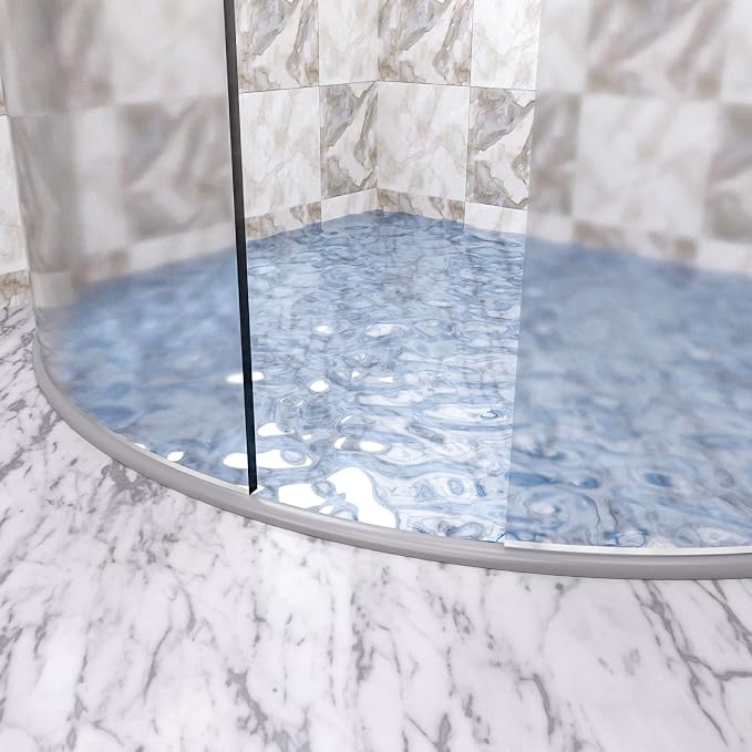 39" Shower Threshold Water Dam, Self-Adhesive Shower Barrier and Kitchen Water - Image 7