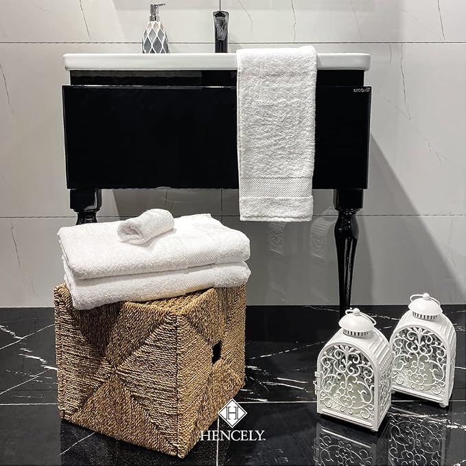 Hencely Premium Bath Towel Set of 4-28x58 Inches - Image 6