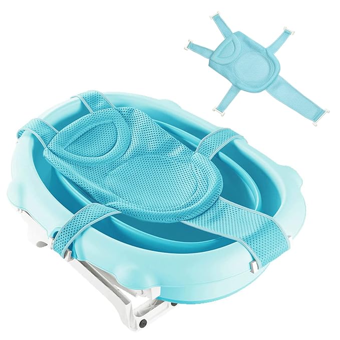 Baby Bath Seat Support Net Soft Headrest Baby Bath Cushion Pad, Breathable by WFIST