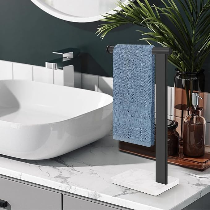 Stainless Steel L-Shaped Hand Towel Holder, SUS304 Bathroom Towel Rack - Image 8