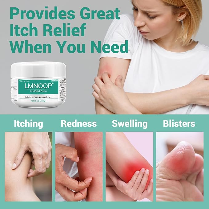 Anti Itch Cream, Extra Strength Anti-Itch Ointment, Relieves Rashes and Itching - Image 5