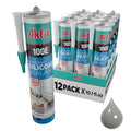 Akfix 100E RTV Gray Silicone Caulk by Akfix